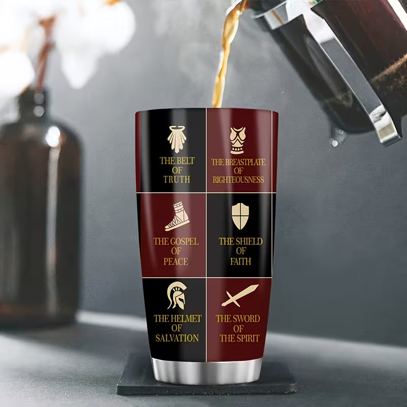 Insulated Tumbler 20oz- Armor Of God