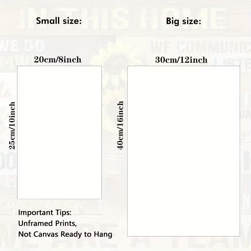 2D Flat Canvas Poster Wall Art - Jesus Is