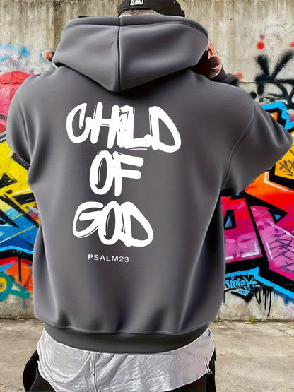 Stylish Hoodie Long Sleeve Pullover - Child Of God
