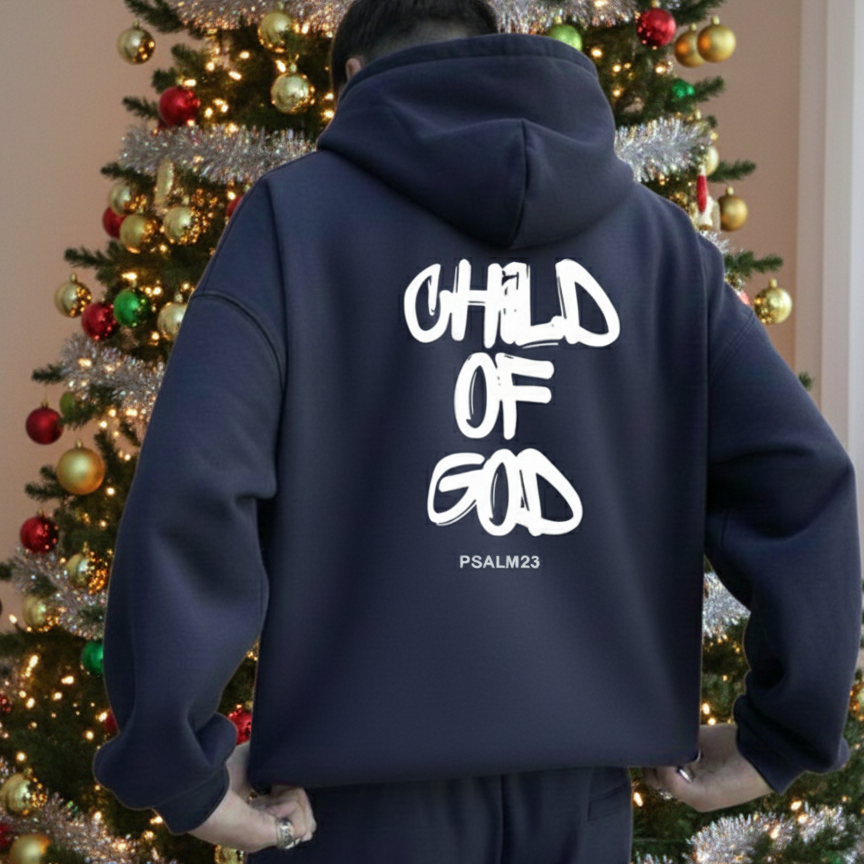 Stylish Hoodie Long Sleeve Pullover - Child Of God