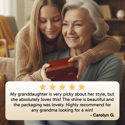 To My Beautiful Granddaughter - Always Keep Me In Your Heart - Love Knot Necklace MG0033