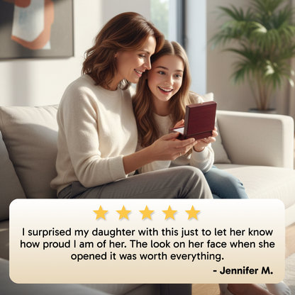 To My Daughter - Never Forget That I Love You - Love Knot Necklace MG0034