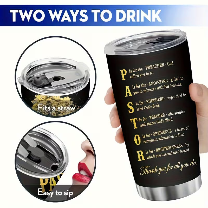 Insulated Tumbler 20oz- Pastor